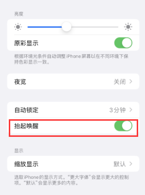 池州苹果授权维修站分享iPhone轻点无法唤醒怎么办