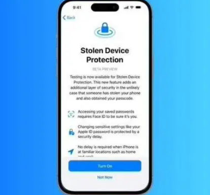 池州苹果授权维修店分享被盗设备保护功能开启方法 